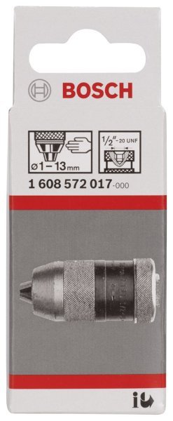 Bosch - 1-13 mm - 1 2''-20 Anahtarsız Mandren 1608572017