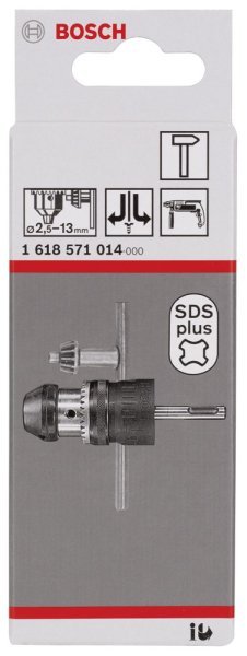 Bosch - 2,5-13 - SDS-Plus Anahtarlı Mandren 1618571014