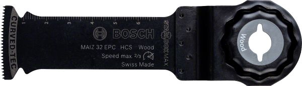 Bosch - Starlock Max - MAIZ 32 EPC - HCS Ahşap İçin Daldırmalı Testere Bıçağı 10'lu 2608664496