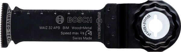 Bosch - Starlock Max - MAIZ 32 APB - BIM Ahşap ve Metal İçin Daldırmalı Testere Bıçağı 10'lu 2608664497