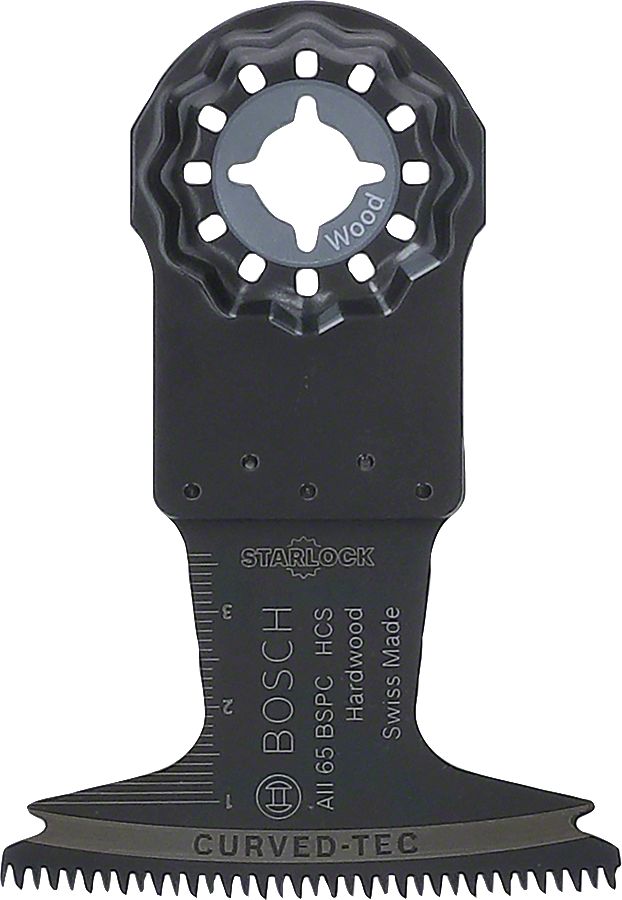 Bosch - Starlock - AII 65 BSPC - HCS Sert Ahşap İçin Daldırmalı Testere Bıçağı 10'lu 2608664485