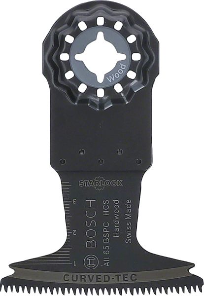 Bosch - Starlock - AII 65 BSPC - HCS Sert Ahşap İçin Daldırmalı Testere Bıçağı 10'lu 2608664485