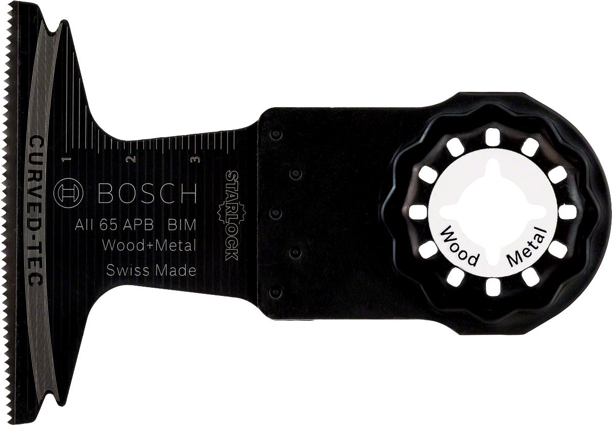 Bosch - Starlock - AII 65 APB - BIM Ahşap ve Metal İçin Daldırmalı Testere Bıçağı 10'lu 2608664474