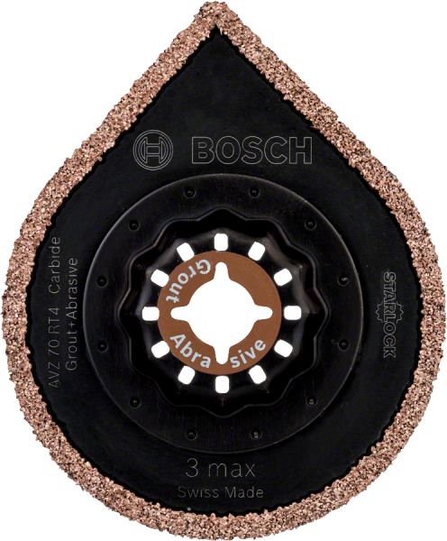 Bosch - Starlock - AVZ 70 RT4 - Karpit RIFF Fayans Arası Derz Harcı Çıkarıcı Testere Bıçağı 10'lu 2608664490
