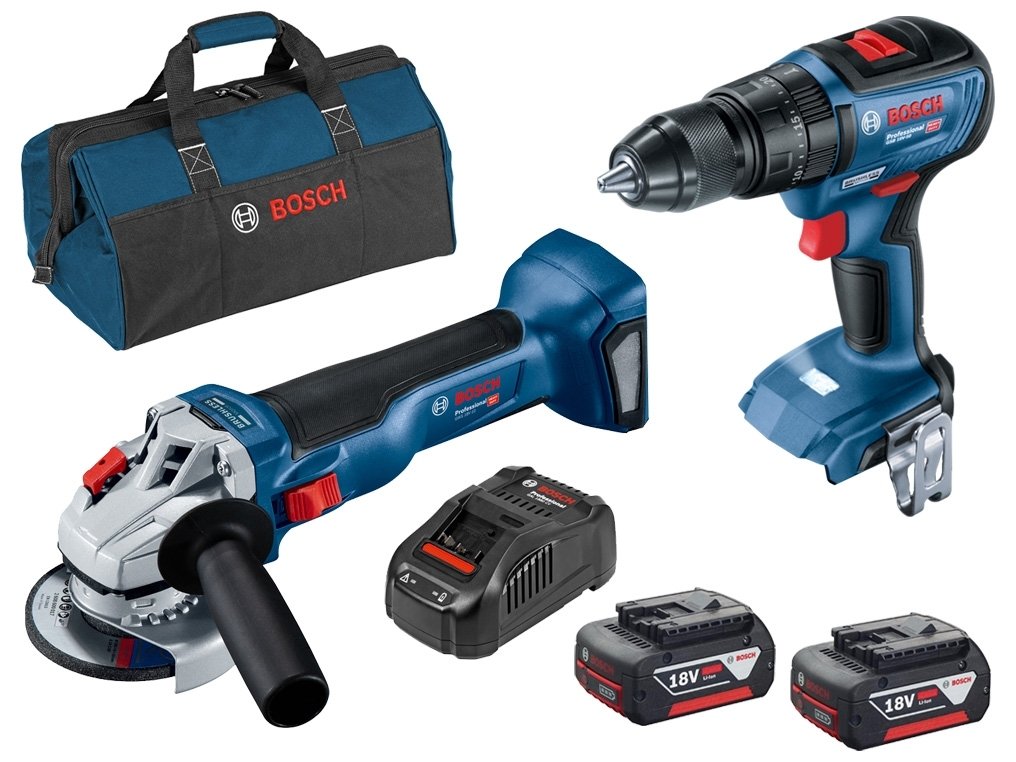 BOSCH GSR 18V50-GWS18V-10  PRO-MİX MEGA SET