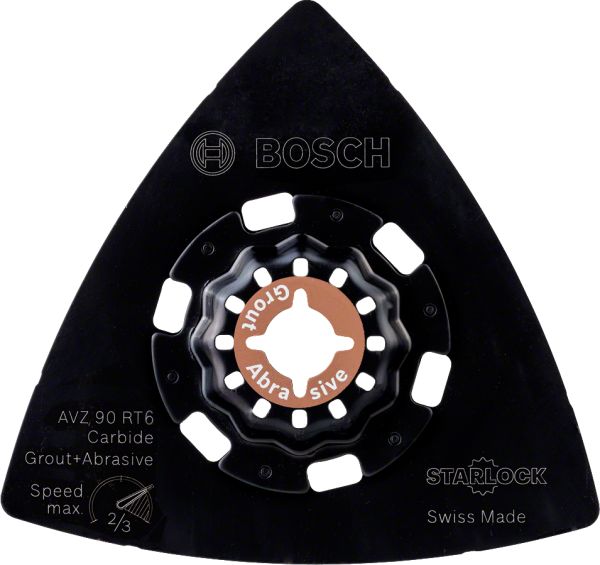 Bosch - Starlock - AVZ 90 RT6 - Karpit RIFF Zımpara Tabanı 60 Kum Kalınlığı 1'li 2608662907