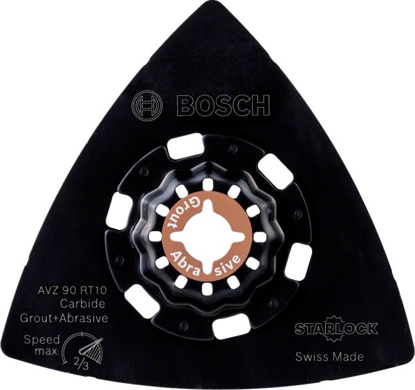 Bosch - Starlock - AVZ 90 RT10 - Karpit RIFF Zımpara Tabanı 100 Kum Kalınlığı 1'li 2608662908