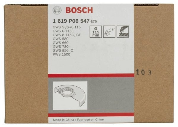 Bosch - Taşlama için Siperlik 115 mm 1619P06547