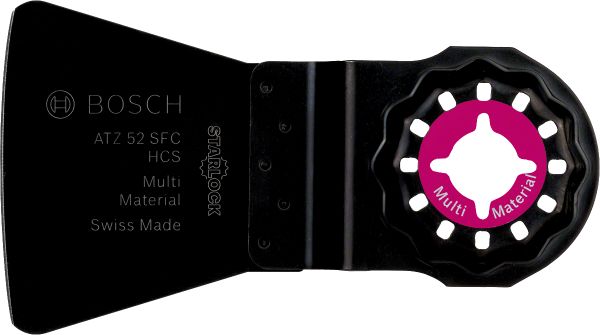 Bosch - Starlock - ATZ 52 SFC - HCS Yumuşak Silikon ve Boya Artıkları İçin Esnek Raspa Bıçağı 10'lu 2608664488