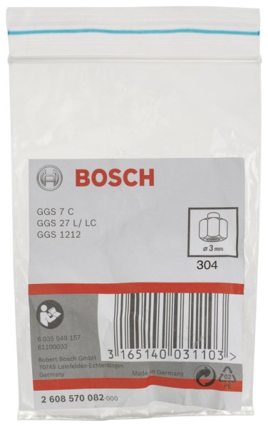 Bosch - GGS 7C-27 L C Sıkma Somunlu Penset 3 mm 2608570082