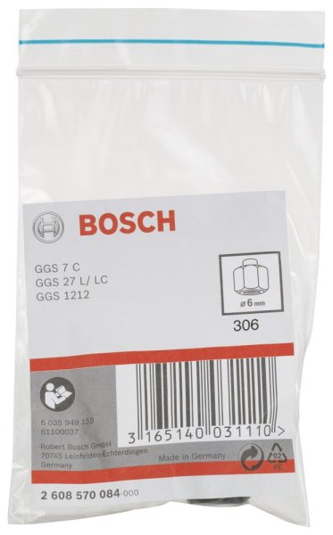 Bosch - GGS 7C-27 L C Sıkma Somunlu Penset 6 mm 2608570084