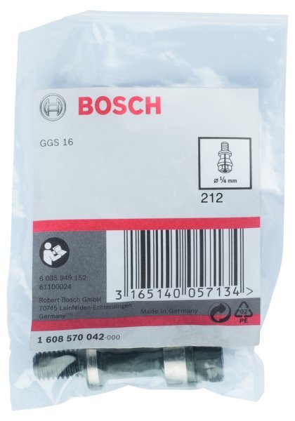 Bosch - GGS 16 Sıkma Somunlu Penset 1 4'' 1608570042