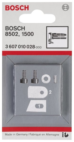 Bosch - GSC 1,6; 9,6 V için 5 Parça Bıçak Seti 3607010028