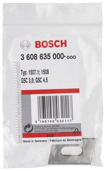 Bosch - GSC 3,5 4,5 için Üst Bıçak 3608635000