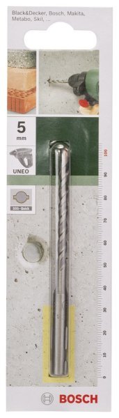 Bosch - SDS-Quick, Uneo için Beton Matkap Ucu 5*100 mm 2609256901