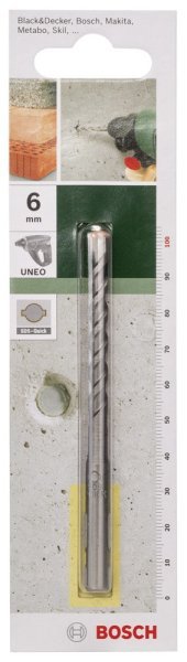 Bosch - SDS-Quick, Uneo için Beton Matkap Ucu 6*100 mm 2609256903