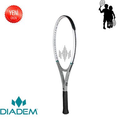 Rise 25 Grey-Diadem Çocuk Tenis Raketi