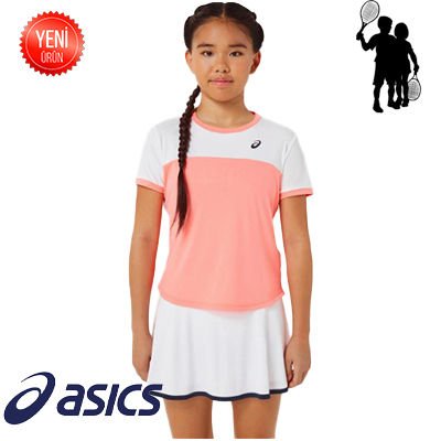 Asics Çocuk Kız Tenis Tshirt