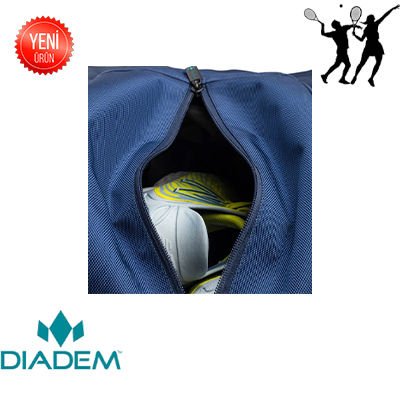 12 Li Mavi - Diadem Tenis Çantası