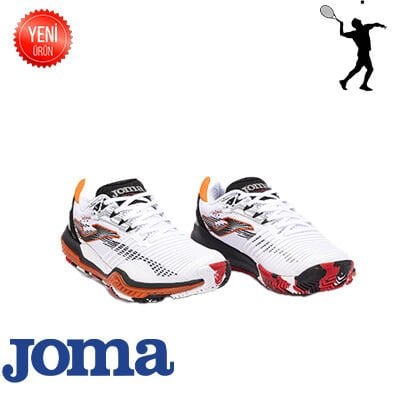 Point Men 2342 Siyah / Beyaz - Joma Erkek Tenis Ayakkabısı