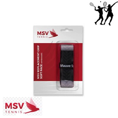 MSV Soft Pace  Embossed Replacement Grip Black