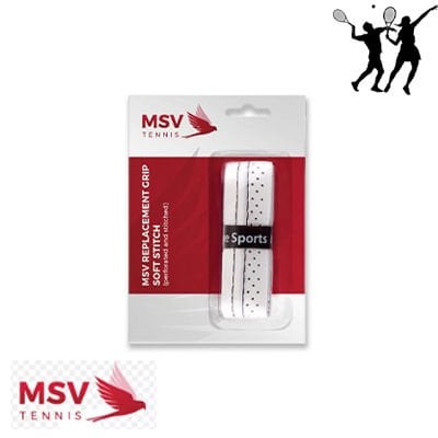 MSV Basic Grip Soft Stitch (perforated & stitched), white