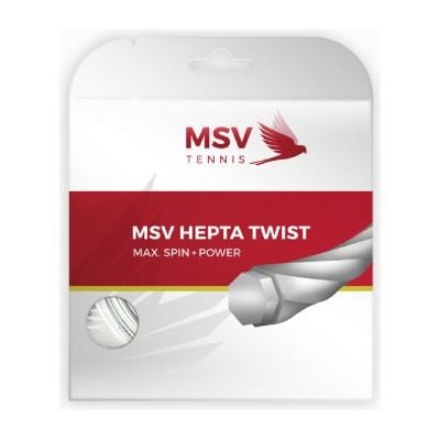 MSV Hepta Twist String 12m White