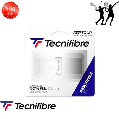 X Tra Feel 1.9mm Beyaz - Tecnifibre Ana Grip