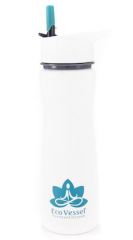 Eco Vessel Aqua Vessel Insulated Filtre Bottle Termos 0.50 Litre-BEYAZ
