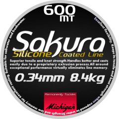 Sakura Silikon Kaplama Copolymer Misina 600m