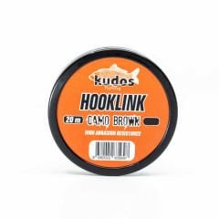 Kudos Hooklink Camo Brown 20m 35 Lb.