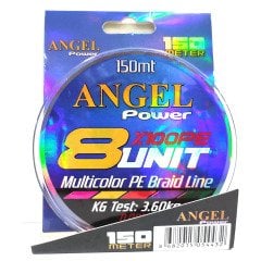 SakuraLine Angel Power 8 unit %100 PE 8 Kat Çok renkli Örgü İp Misina