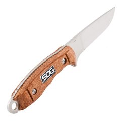 SOG HT022L Huntspoint Ahşap Saplı Avcı Bıçağı