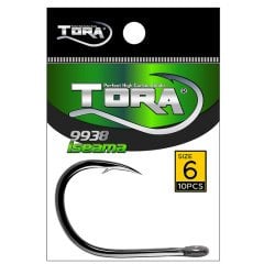 Tora 9938 Iseama Karbon Çelik Siyah Nikel İğne 10'lu Paket