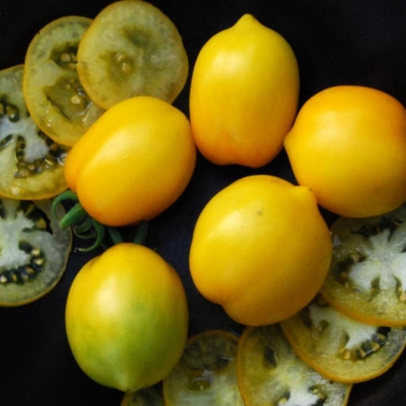 Doğal Plum Lemon Domates(Liimon Domates) Tohumu(20 adet)