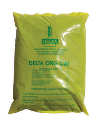 Delta Yavaş Çözünen Organik Çim Gübresi (20 kg Ortalama 200 Metrekare Yer İçin)