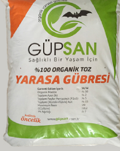 Güpsan Organik Yarasa Gübresi Toz 25 kg