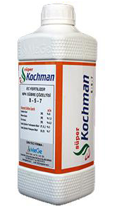 Süper Kochman 8-5-7 Azot Fosfor Potasyum Üçü Birarada Sıvı Gübre 250 ml