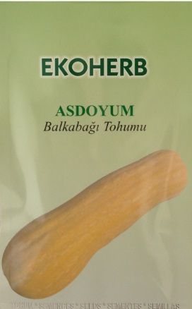 Ekoherb Organik İlaçsız Asdoyum Balkabağı Tohumu(2 gram)