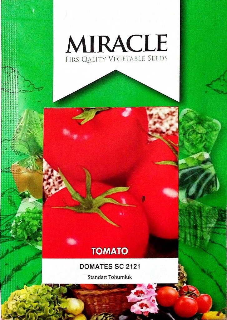 Miracle İnce Kabuk Sc2121 Domates Tohumu (10 gram)
