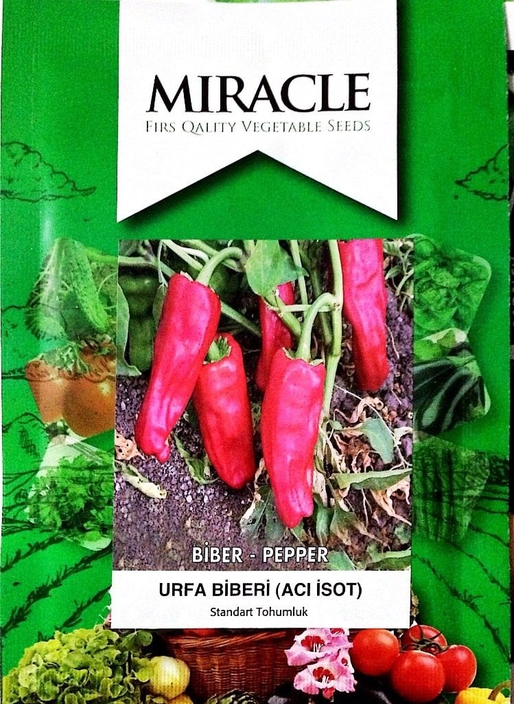 Miracle Urfa İsot Acı Biber Tohumu (3 gram)