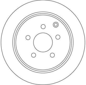 Infiniti FX35 Arka Fren Diski 308 mm Çap 2003-2008 TRW