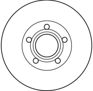 Volvo S80 T5 Ön Fren Diski 286 mm Çap 1998-2006 TRW