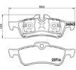 Mini One R53 Kasa Arka Fren Balatası 2001-2006 BREMBO