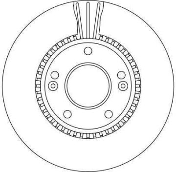 Kia Cee'd Ön Fren Diski 280 mm Çap 2007-2012 TRW