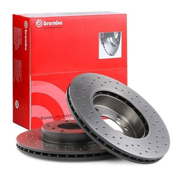 BMW 3 Serisi E46 320i Performanslı Ön Fren Diski 170 Beygir 286 mm Çap Delikli 1999-2005 BREMBO XTRA