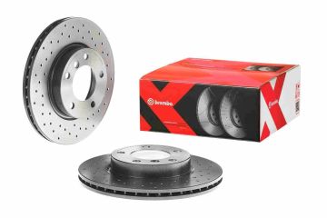 BMW 3 Serisi E46 320i Performanslı Ön Fren Diski 170 Beygir 286 mm Çap Delikli 1999-2005 BREMBO XTRA