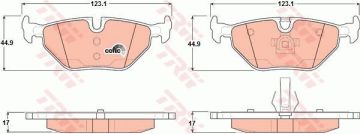 BMW Z3 Arka Fren Balatası 1996-2003 TRW