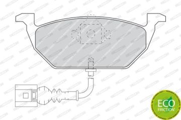 Skoda Fabia Ön Fren Balatası 1.2 64 Beygir 256 mm Disk İçin 2000-2007 FERODO