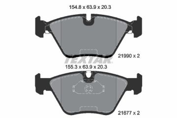 BMW 5 Serisi E39 520i Ön Fren Balatası 1996-2003 TEXTAR